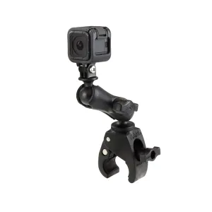 RAM® Tough-Claw™ Double Ball Mount with Universal Action Camera Adapter (RAP-B-400-GOP1U)
