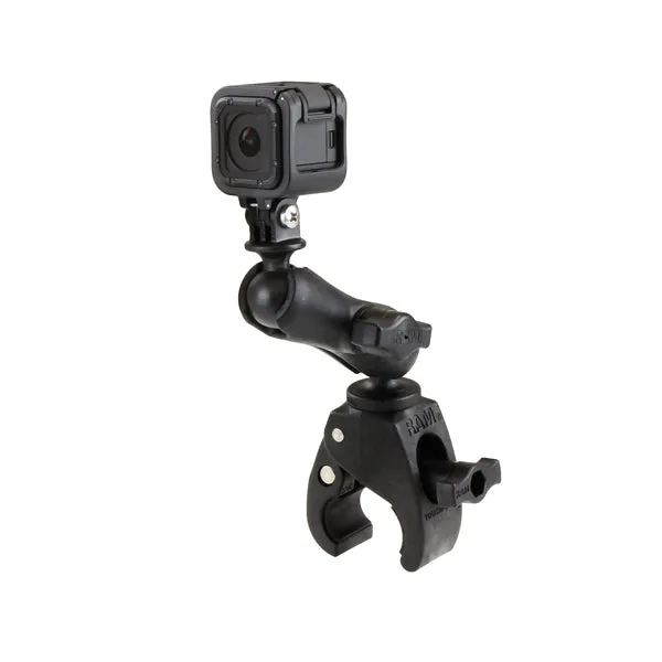 RAM® Tough-Claw™ Double Ball Mount with Universal Action Camera Adapter (RAP-B-400-GOP1U)