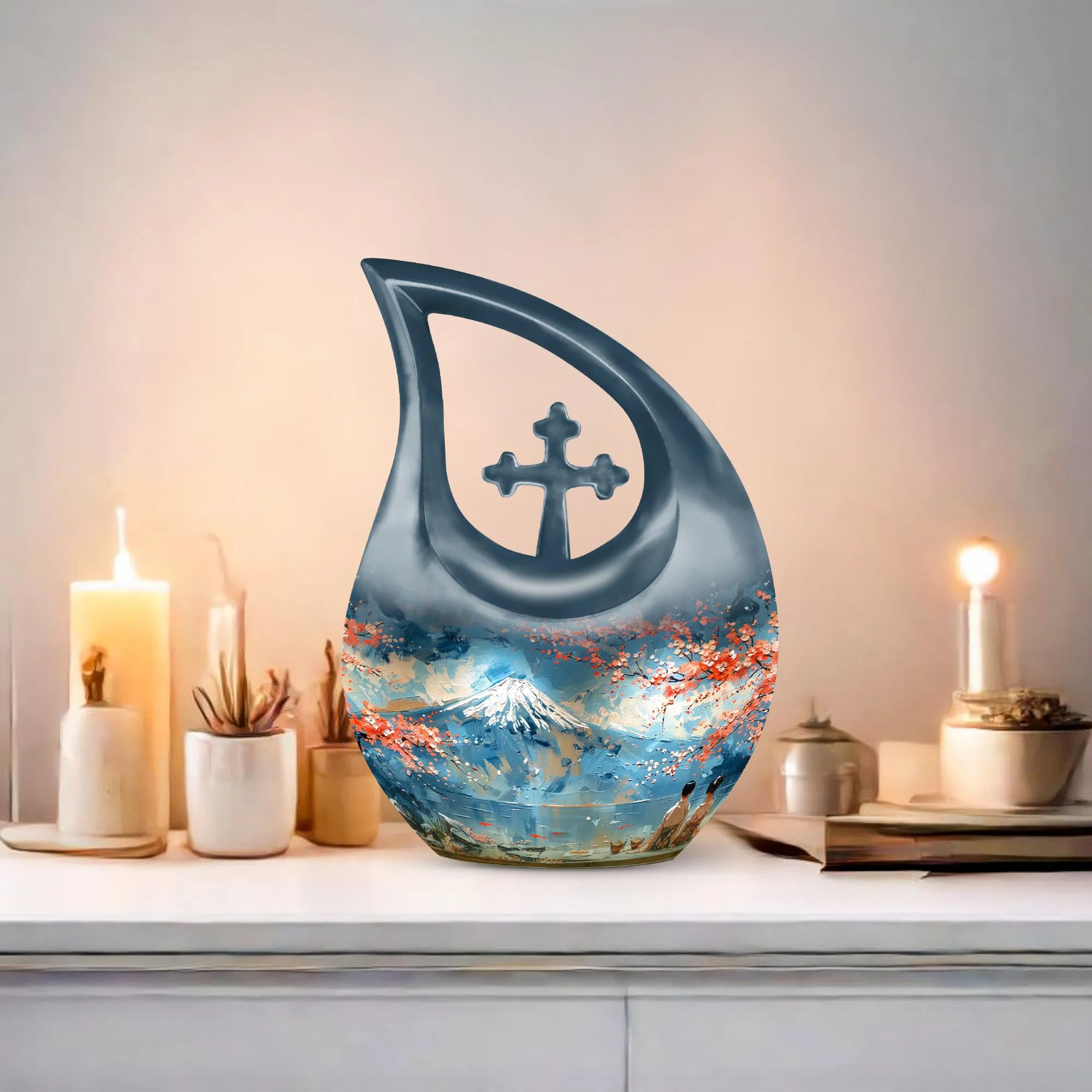 Reflections: A Tale of Peace - Memorial Urn from Urn Mountain