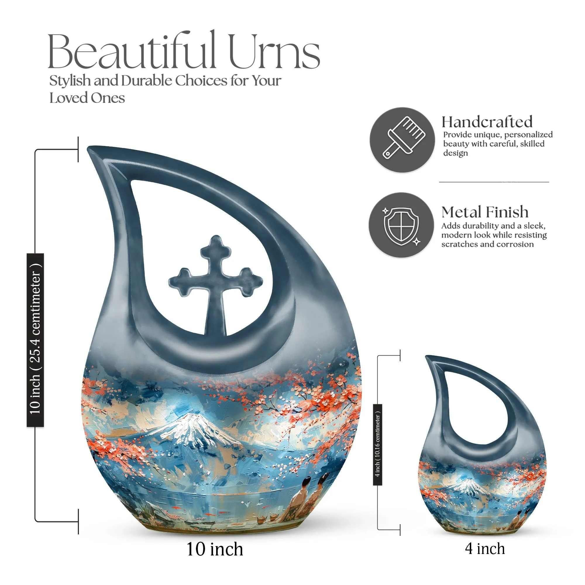Reflections: A Tale of Peace - Memorial Urn from Urn Mountain