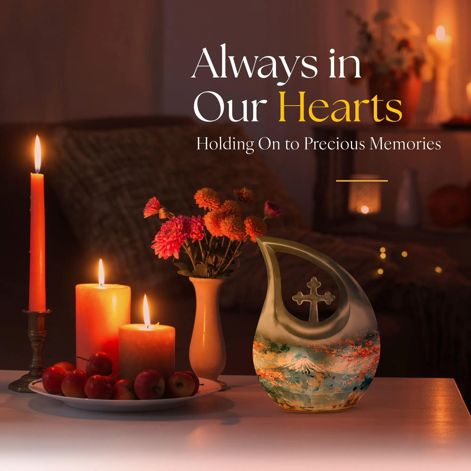 Reflections: A Tale of Peace - Memorial Urn from Urn Mountain