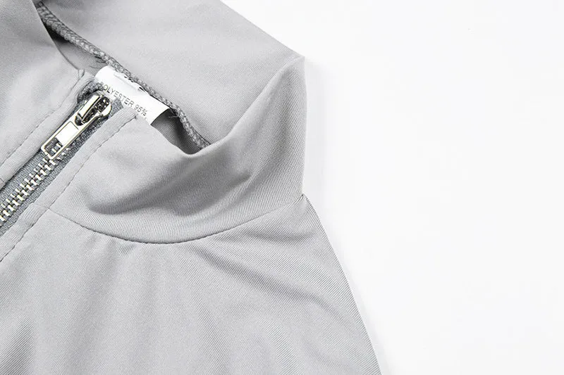 Reflective Paneled Bodysuit