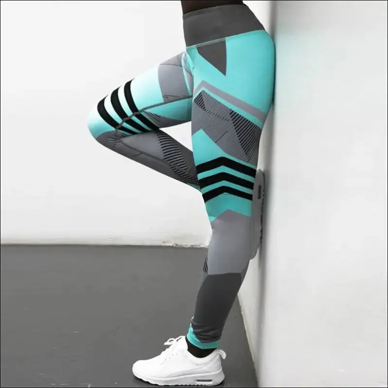 Reflective sport yoga pants