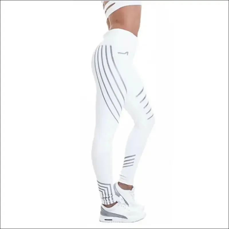 Reflective sport yoga pants