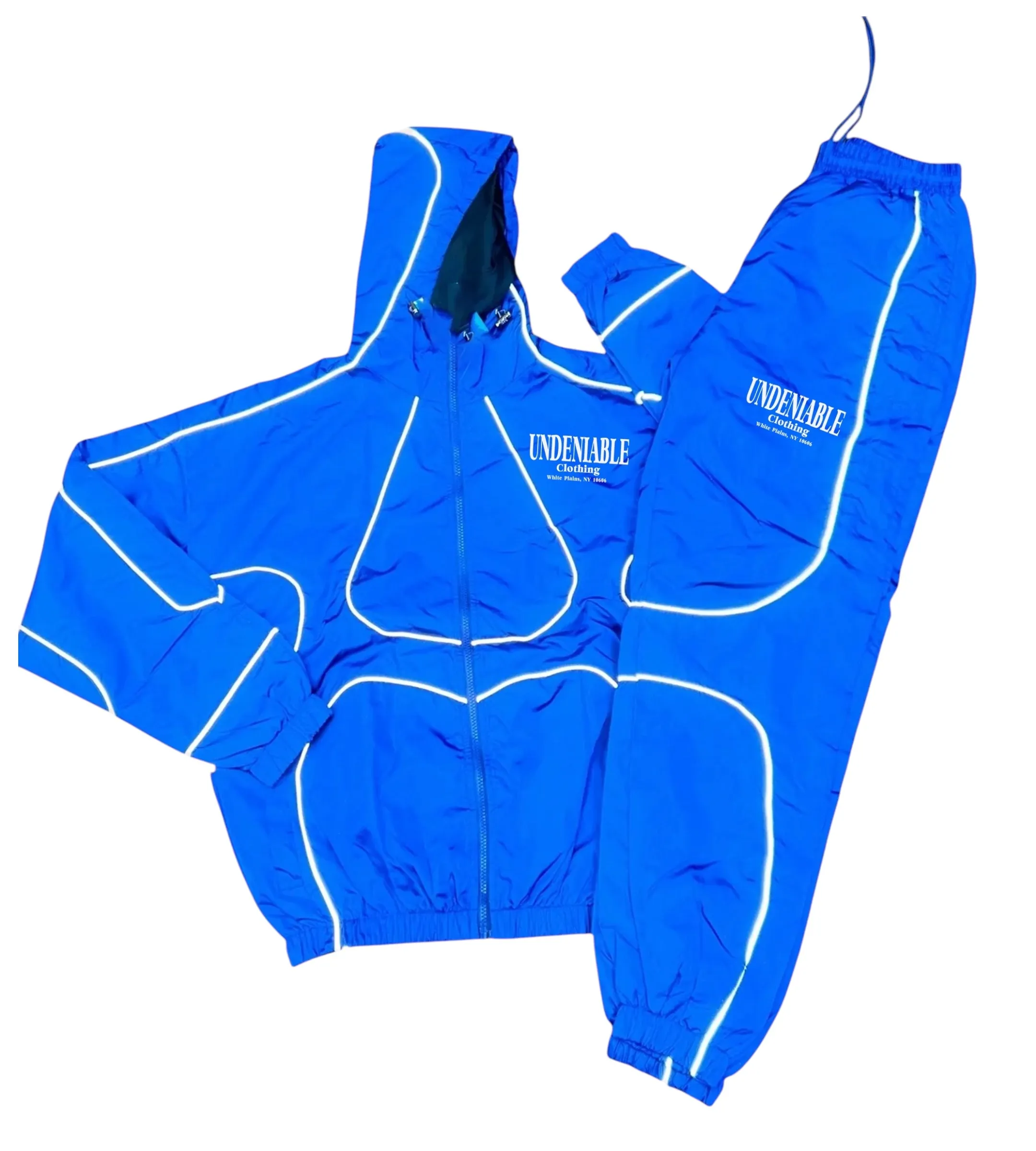 Reflective Windbreaker - Blue