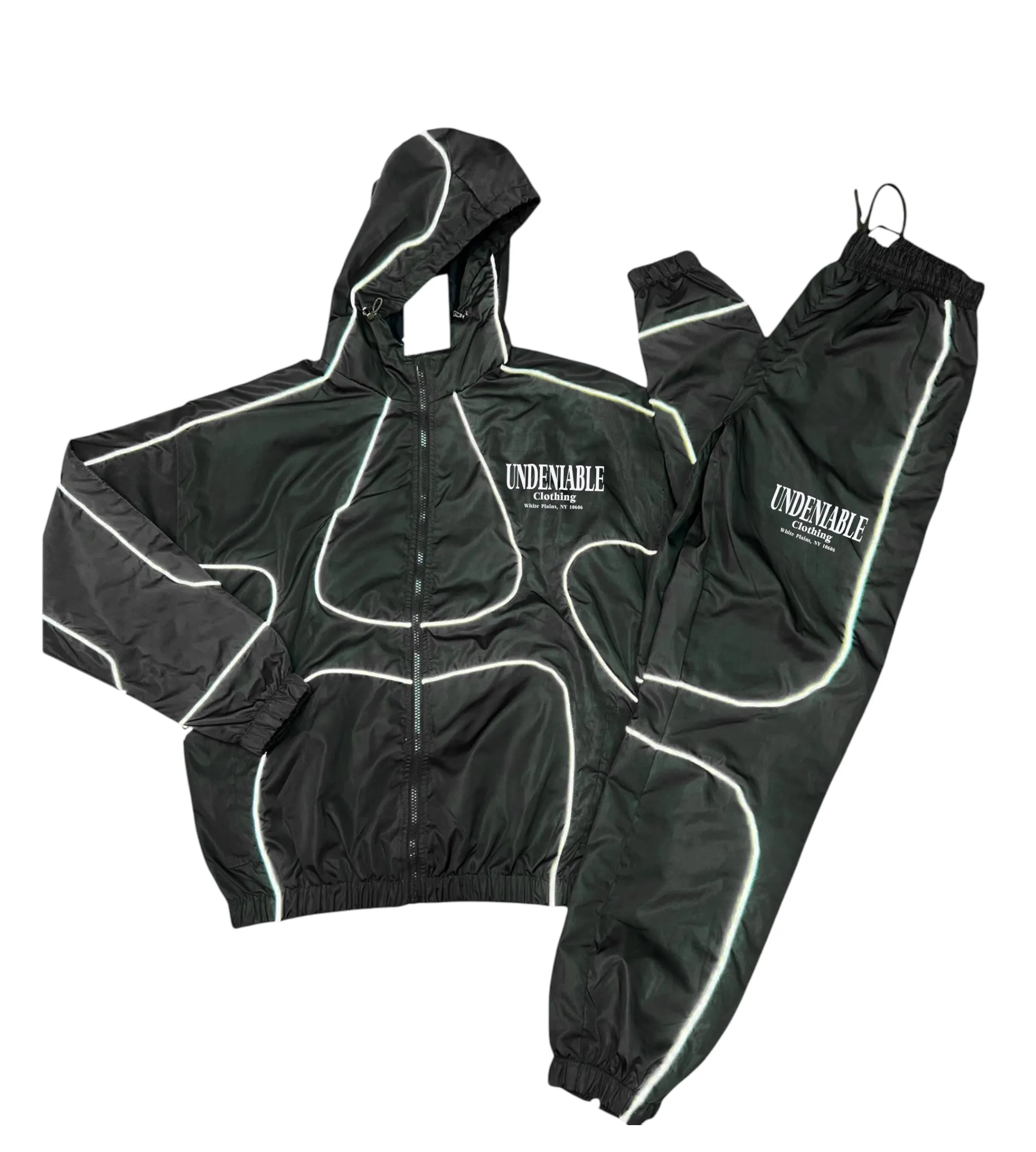 Reflective Windbreaker - Blue