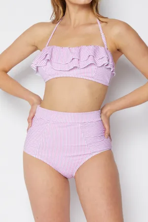 Retro Ruffle Swimsuit