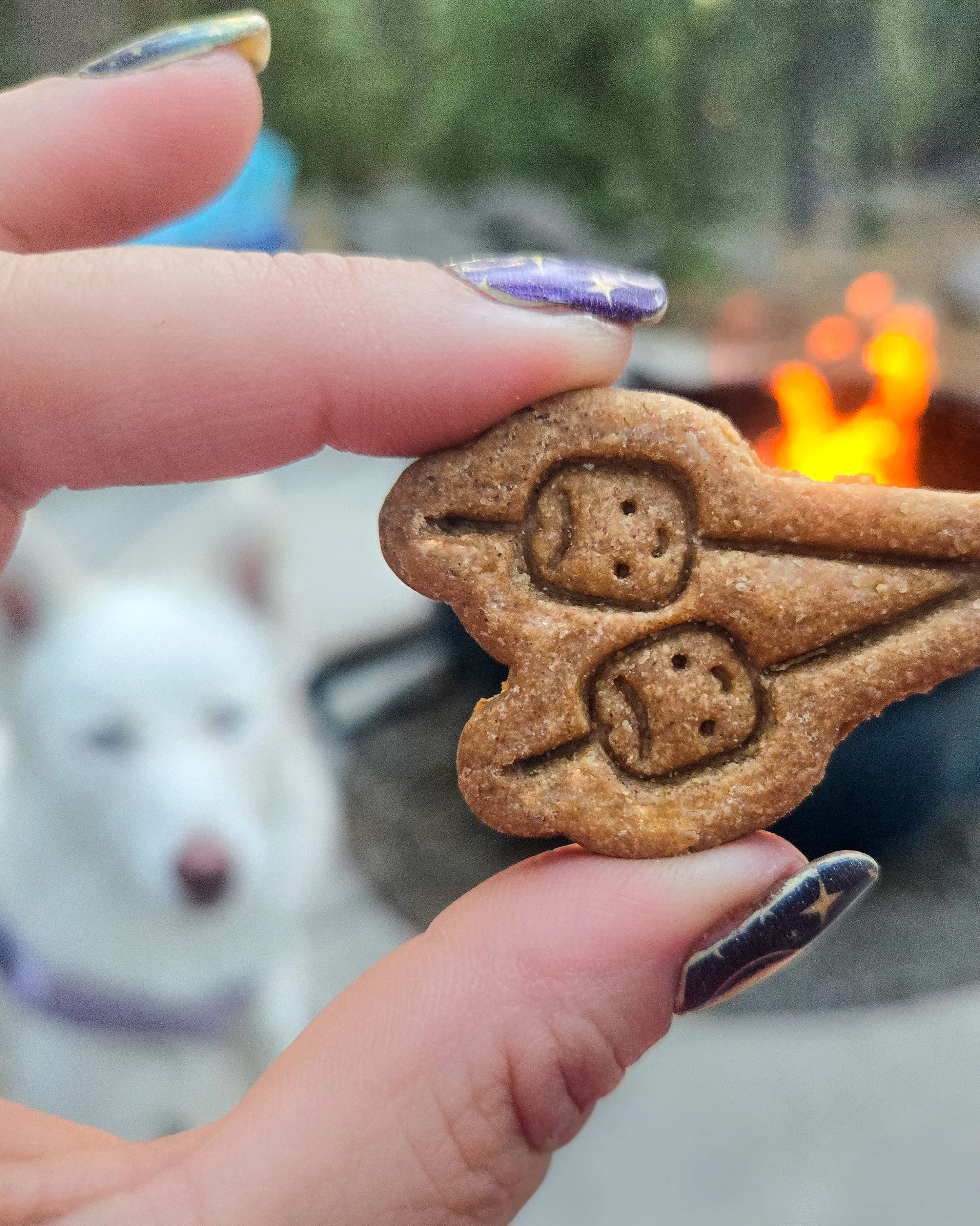 Roasted Marshmallow Sticks Cookie Cutter