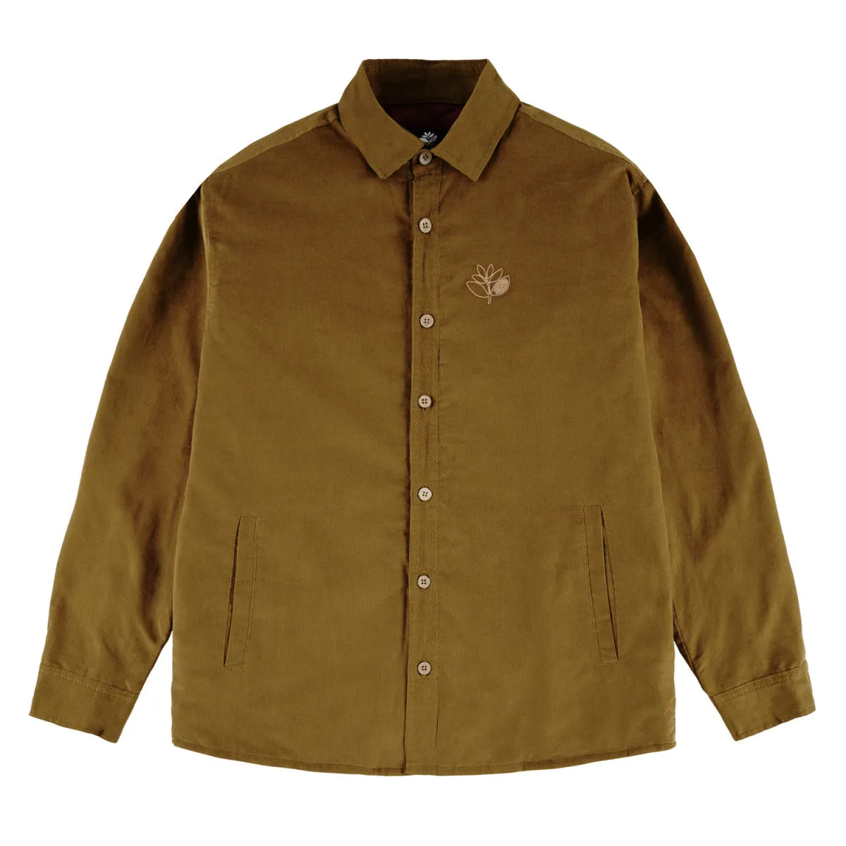 ROVER CORD OVERSHIRT BROWN