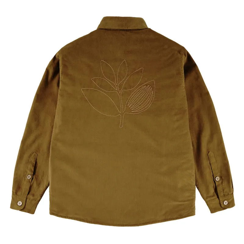 ROVER CORD OVERSHIRT BROWN