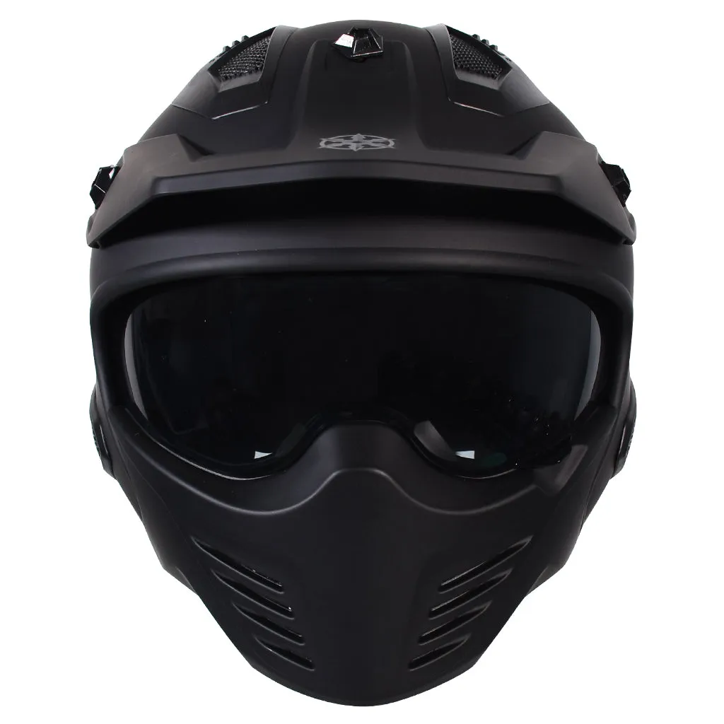 RYO RX-1 (FS-726) MOTORCYCLE OPEN FACE HELMET