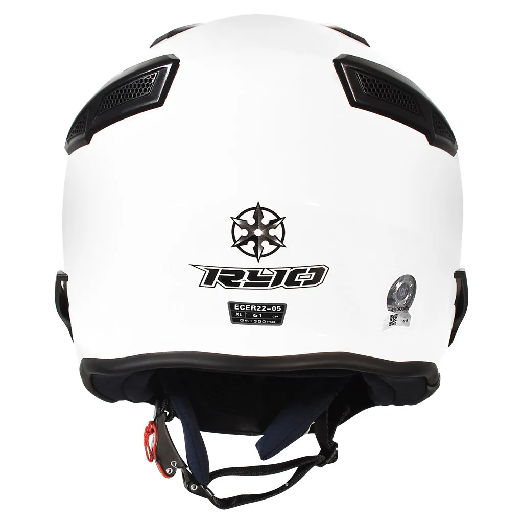 RYO RX-1 (FS-726) MOTORCYCLE OPEN FACE HELMET