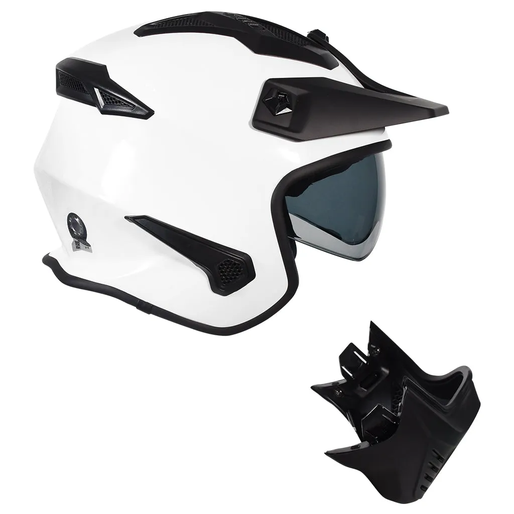 RYO RX-1 (FS-726) MOTORCYCLE OPEN FACE HELMET