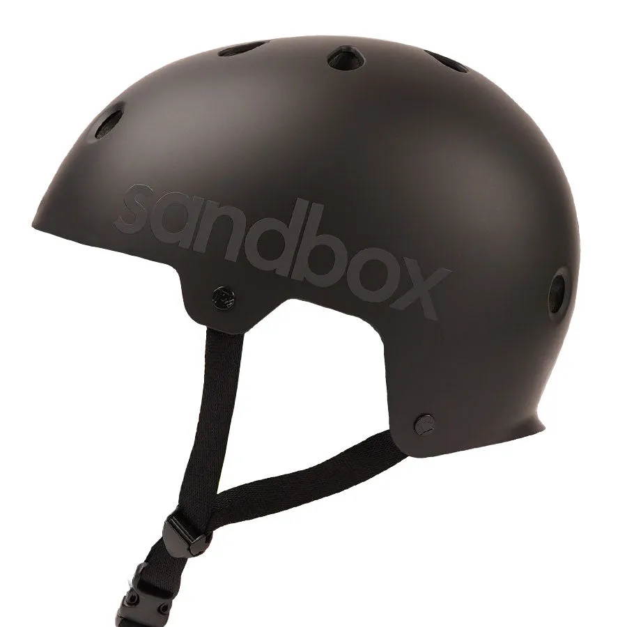 Sandbox Legend Street Helmet - Black W/ 3M Logo