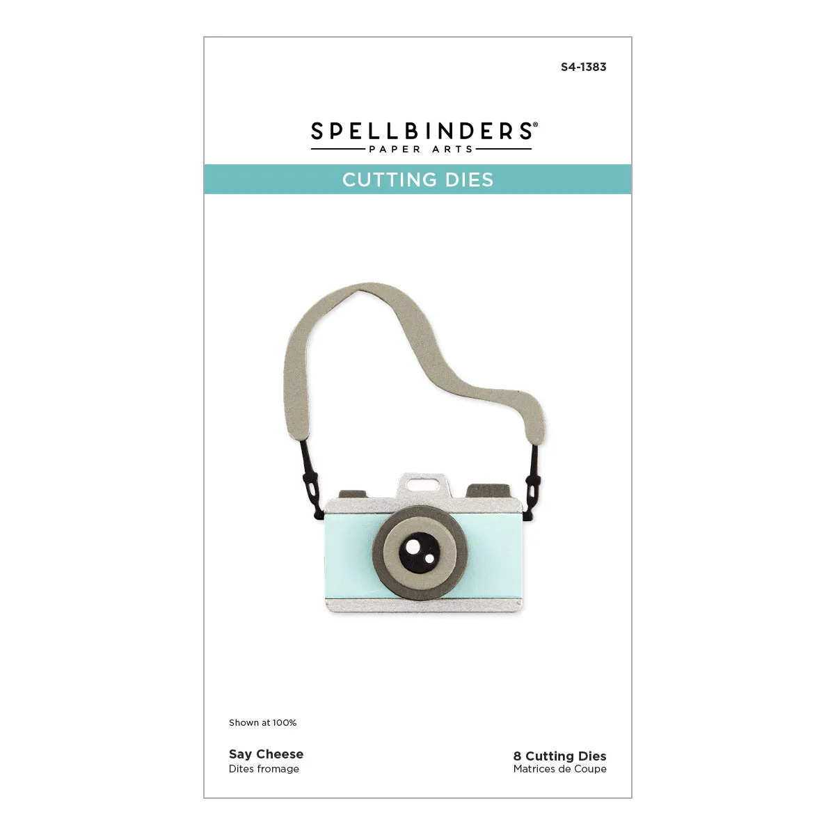 Say Cheese Camera Die Spellbinders S4-1383