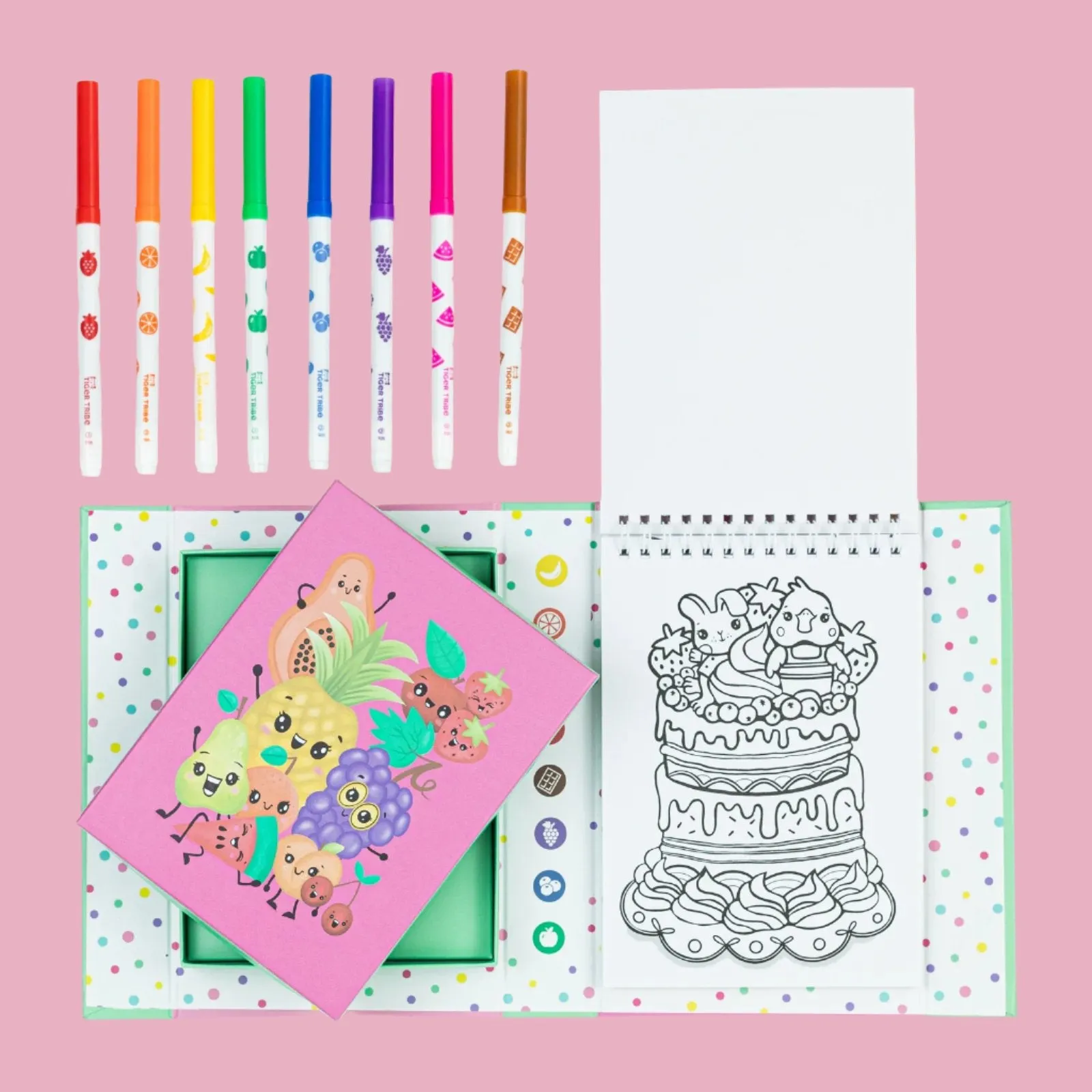 Scented Colouring - Fruity Cutie - 4 