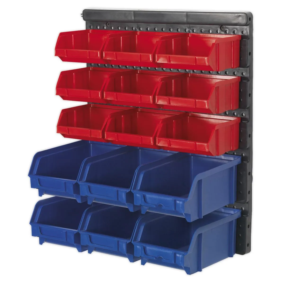 Sealey Bin Storage System Wall Mounting 15 Bins