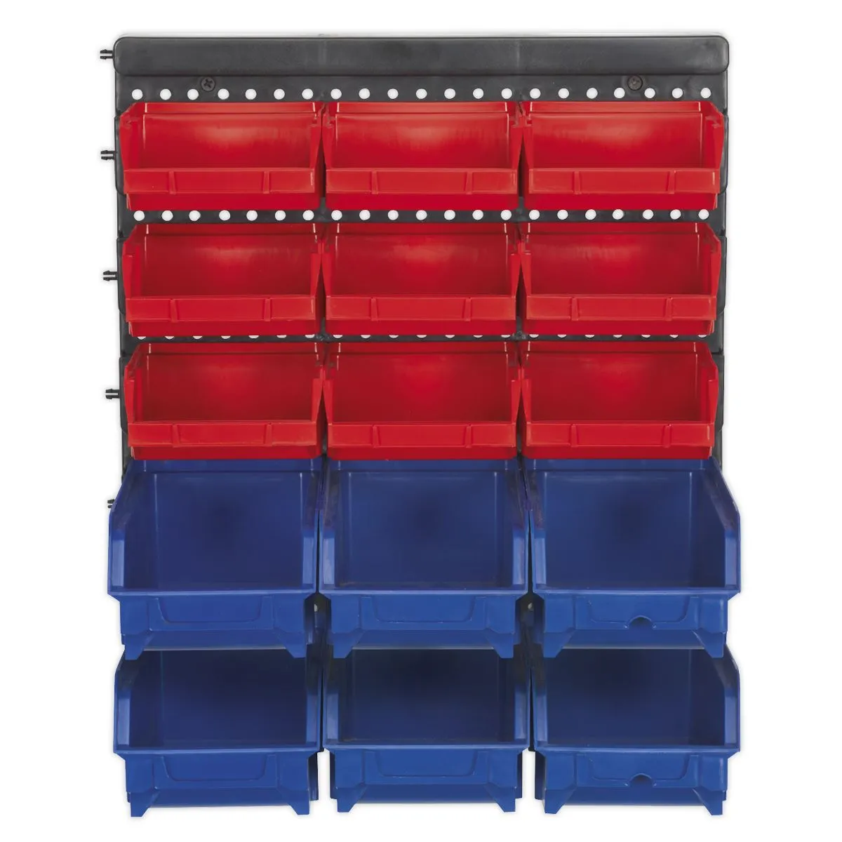 Sealey Bin Storage System Wall Mounting 15 Bins