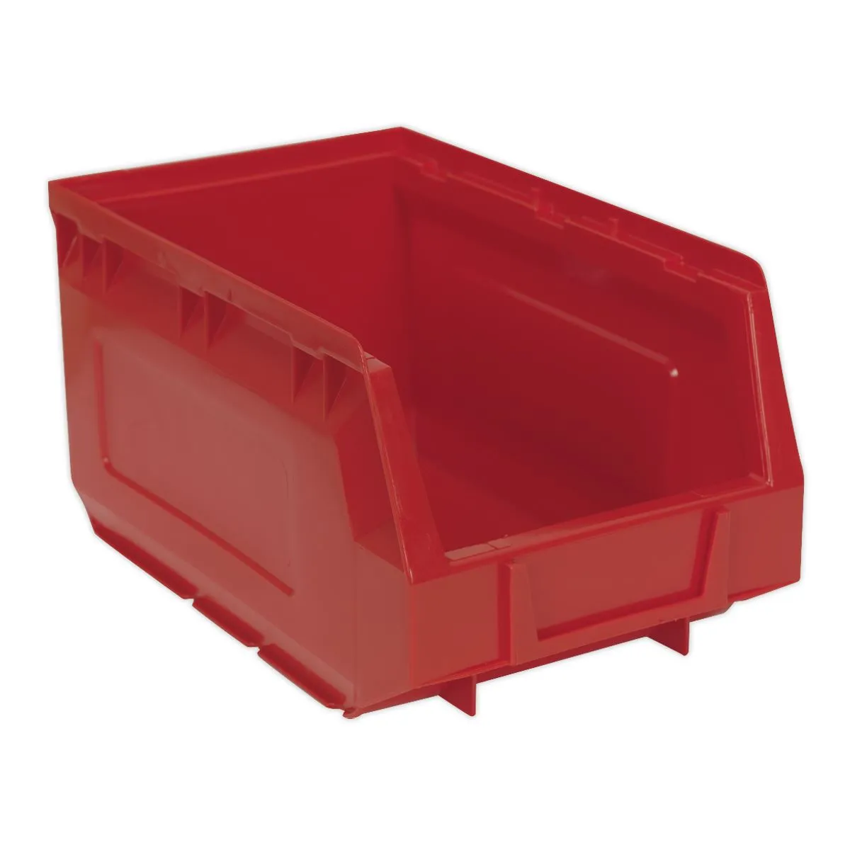 Sealey Plastic Storage Bin 150 x 240 x 130mm - Red Pack of 24