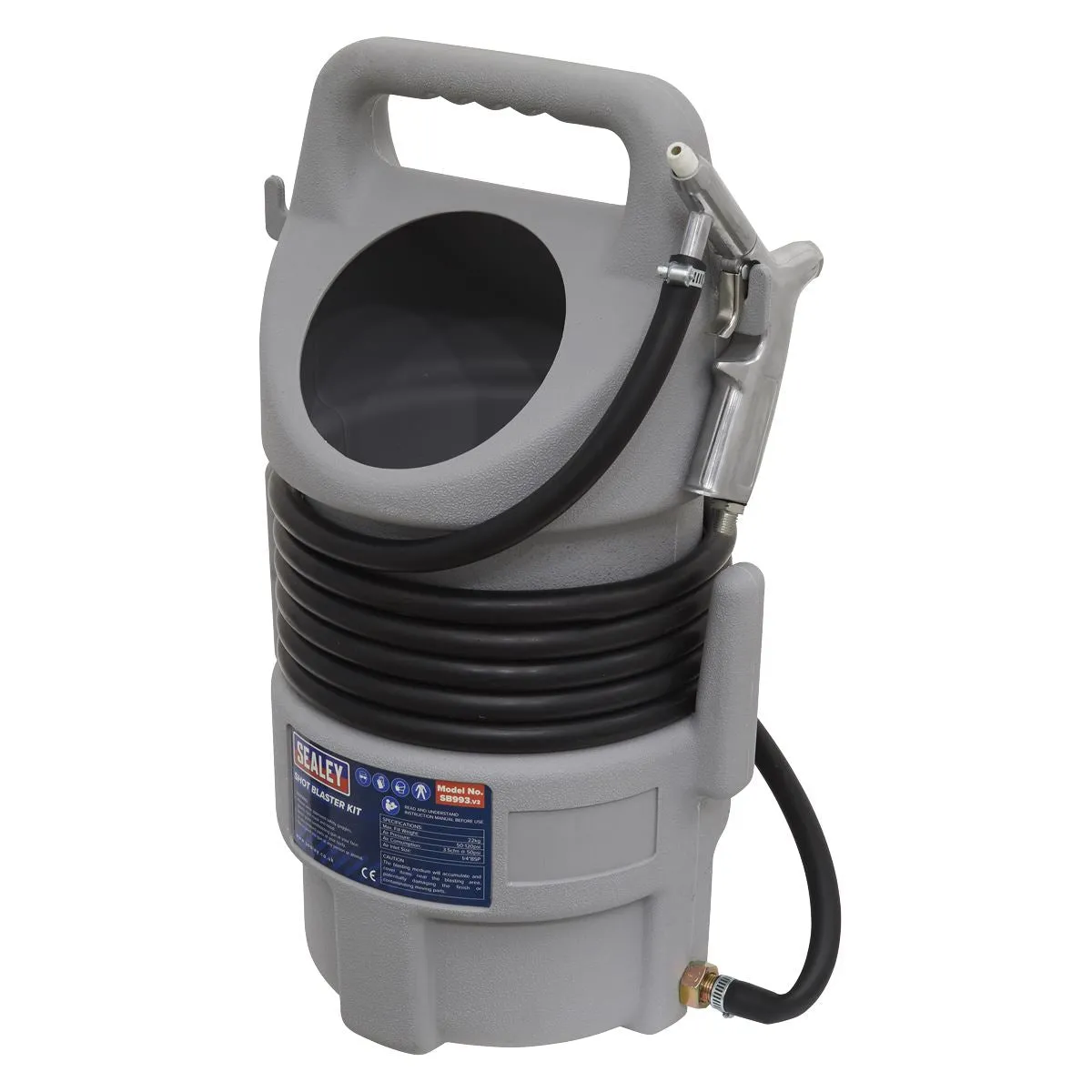 Sealey Shot Blasting Kit 22kg Capacity