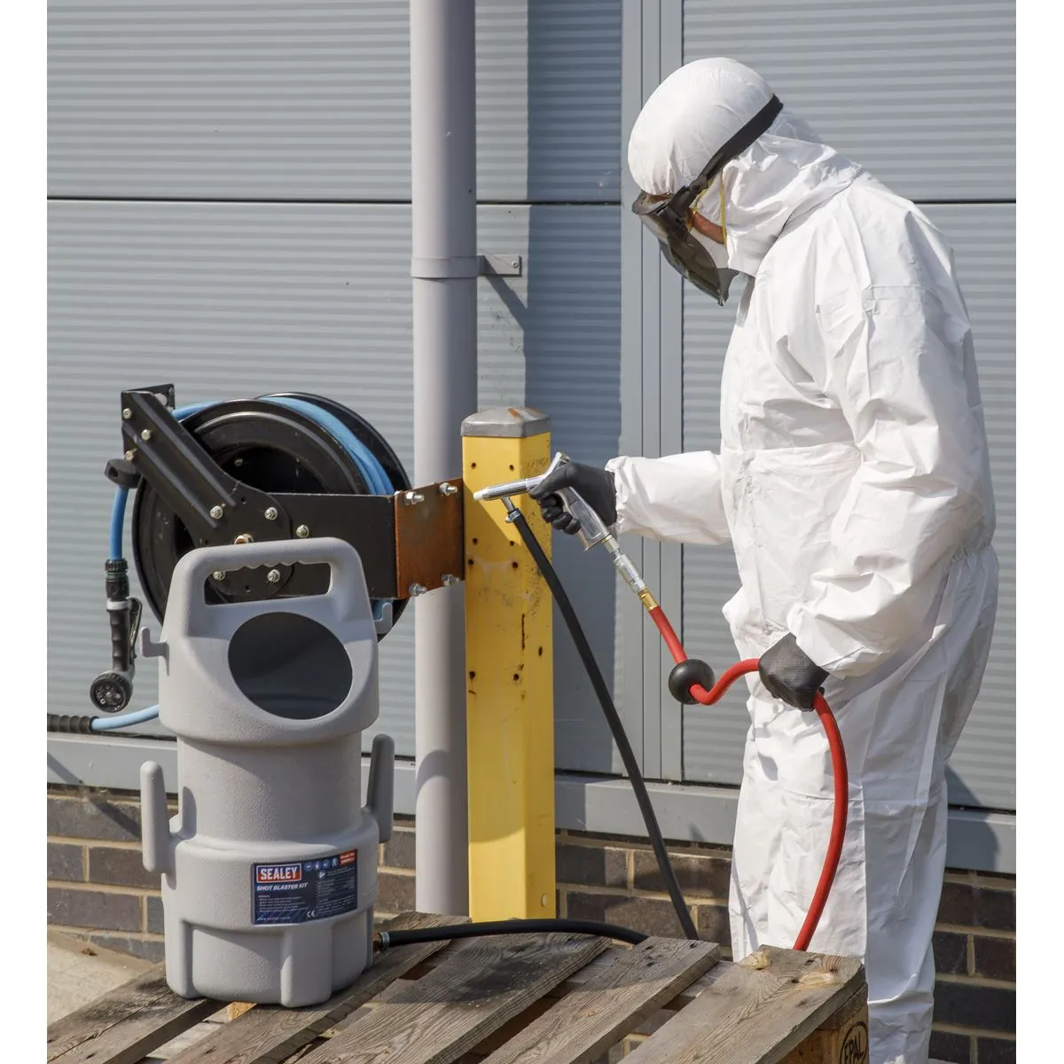 Sealey Shot Blasting Kit 22kg Capacity