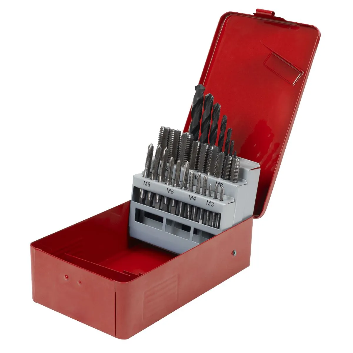 Sealey Tap & Drill Bit Set 28pc Metric