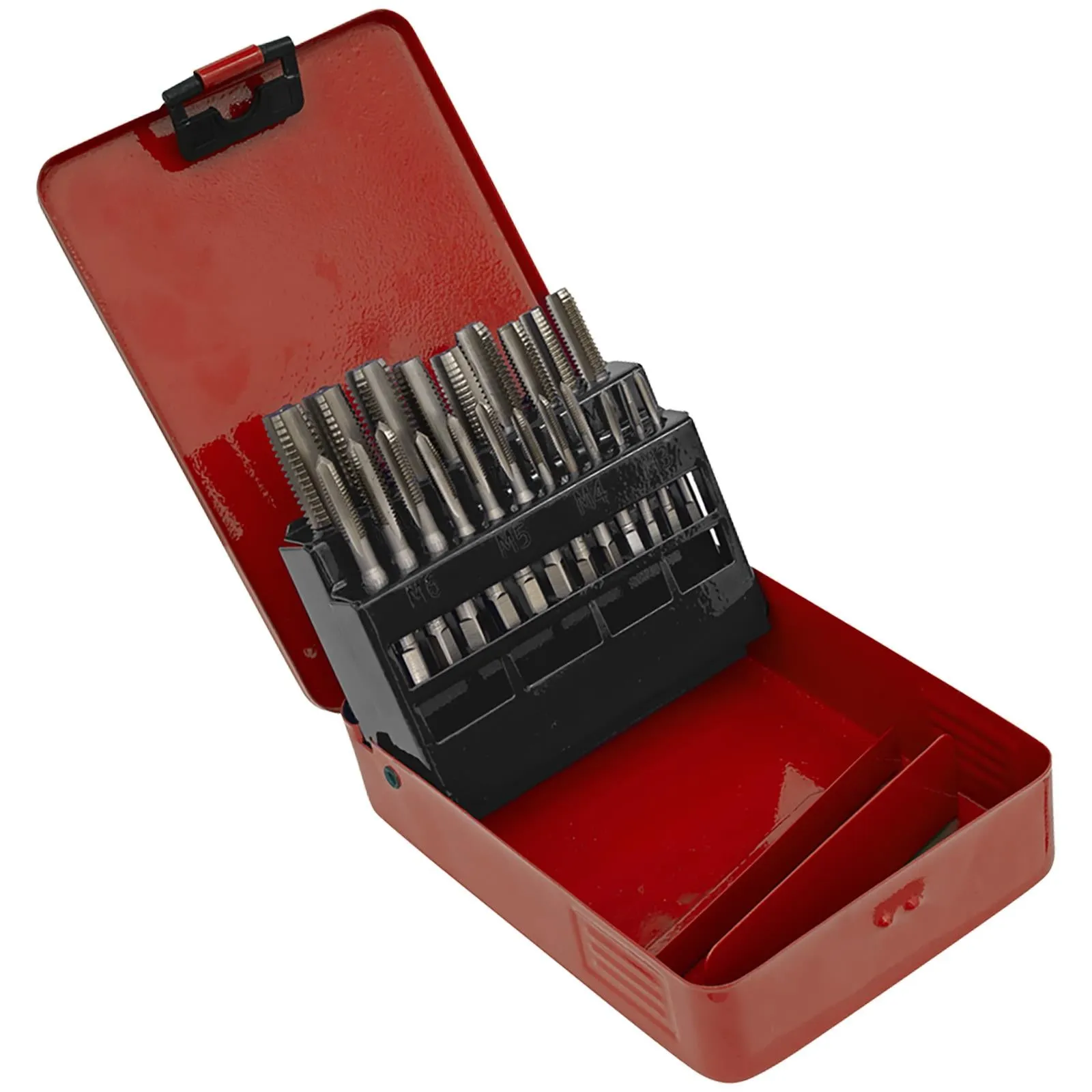 Sealey Tap Set 21 Piece Metric M3-M12 Taper Plug Bottom Taps
