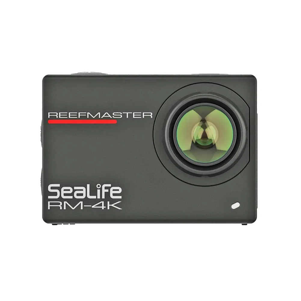 SeaLife ReefMaster RM-4K Underwater Action Camera with 4K Video and 14mp Still Images, Underwater Scene Modes, Wide Angle Lens, Waterproof to 40M/130’