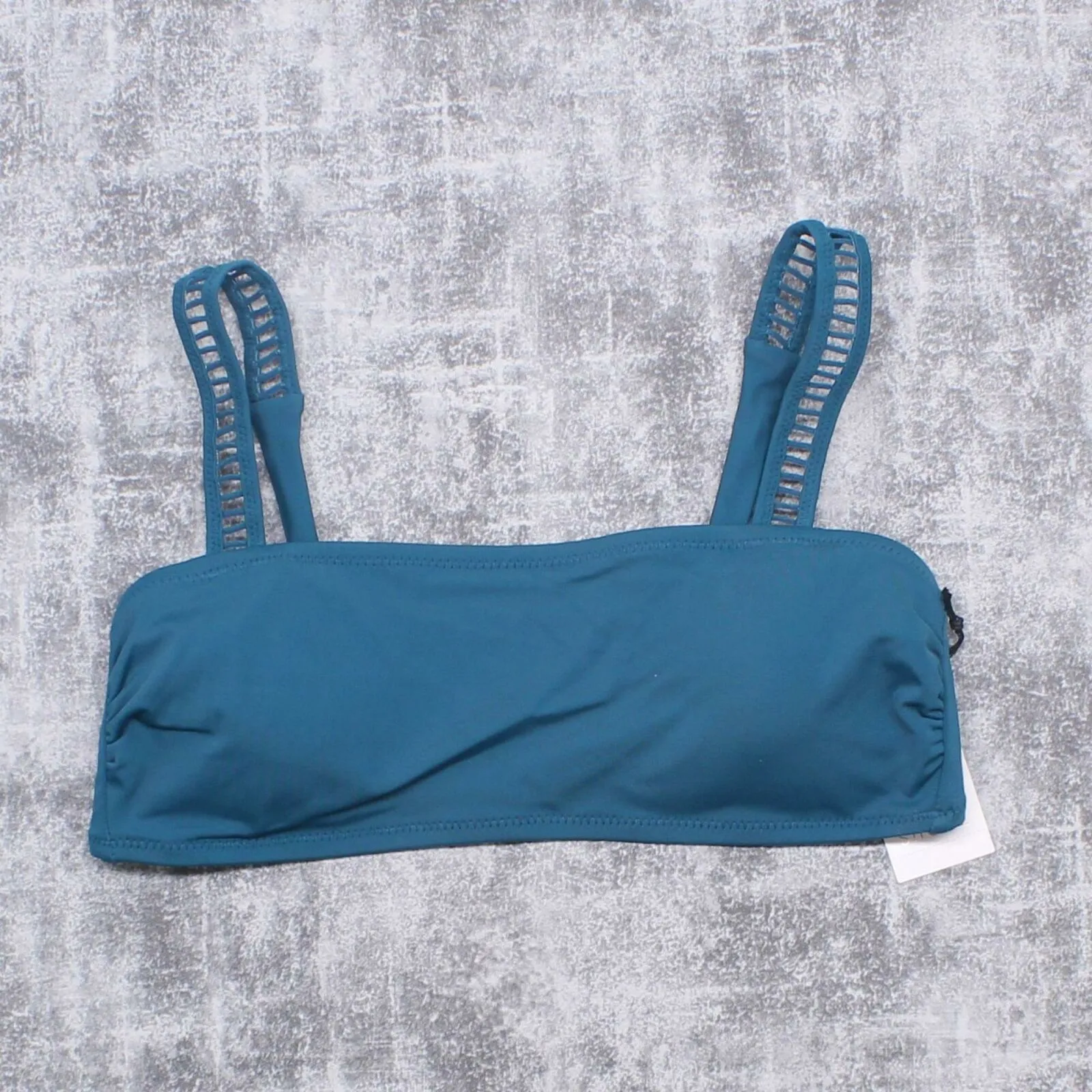 Shade & Shore Women's Ladder Trim Bralette Bikini Top