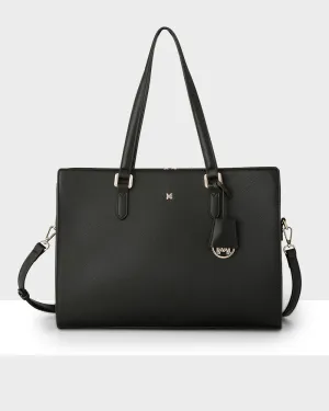 Sheree Laptop Tote Work Bag With Crossbody Strap