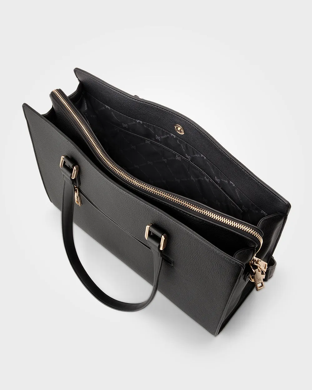 Sheree Laptop Tote Work Bag With Crossbody Strap