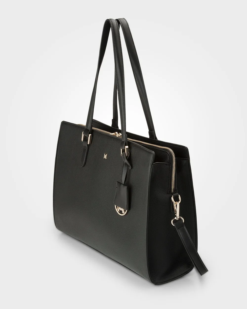 Sheree Laptop Tote Work Bag With Crossbody Strap