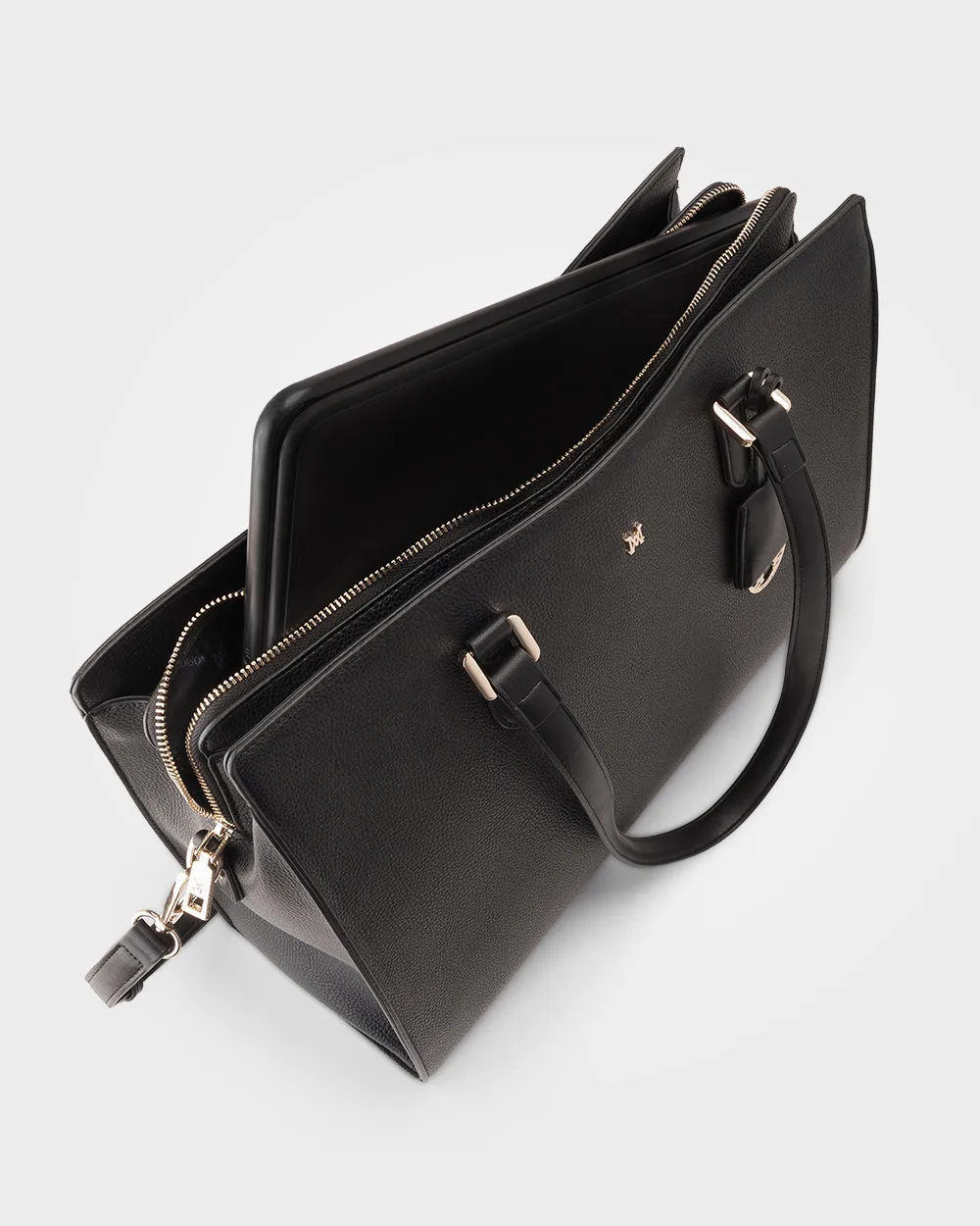 Sheree Laptop Tote Work Bag With Crossbody Strap