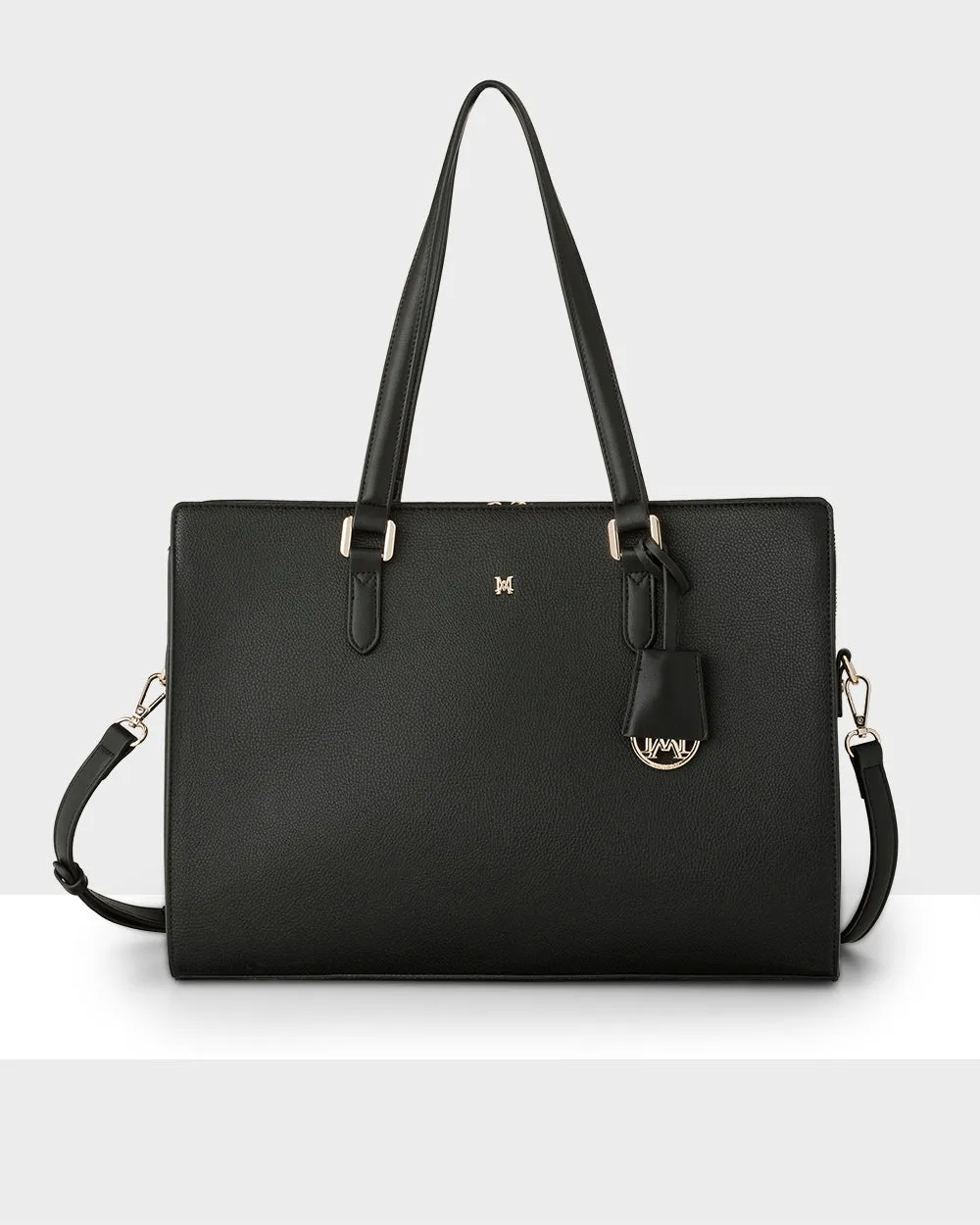 Sheree Laptop Tote Work Bag With Crossbody Strap