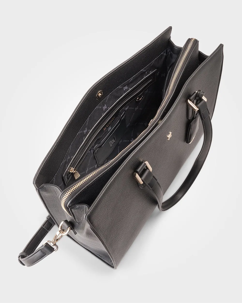 Sheree Laptop Tote Work Bag With Crossbody Strap