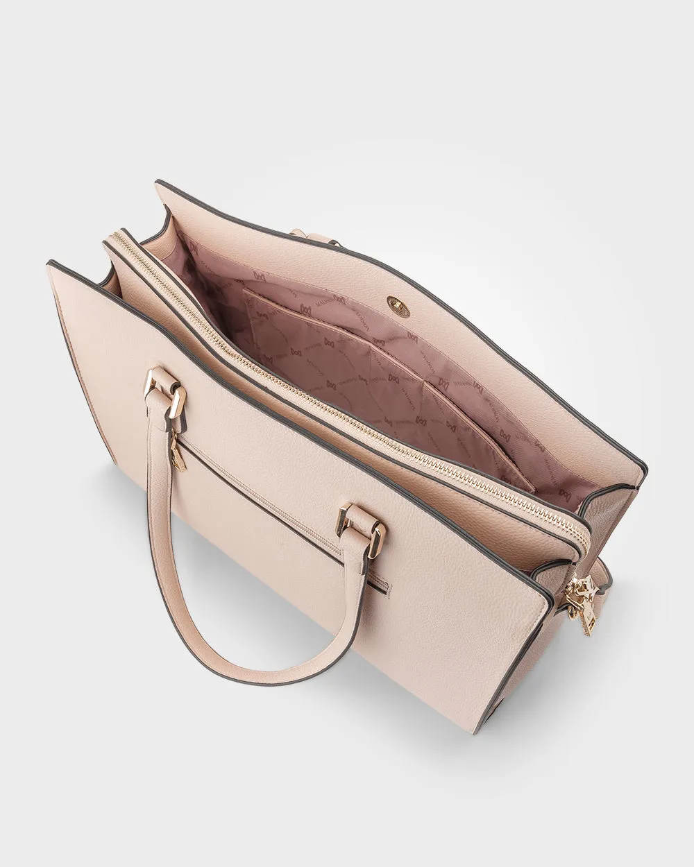 Sheree Laptop Tote Work Bag With Crossbody Strap