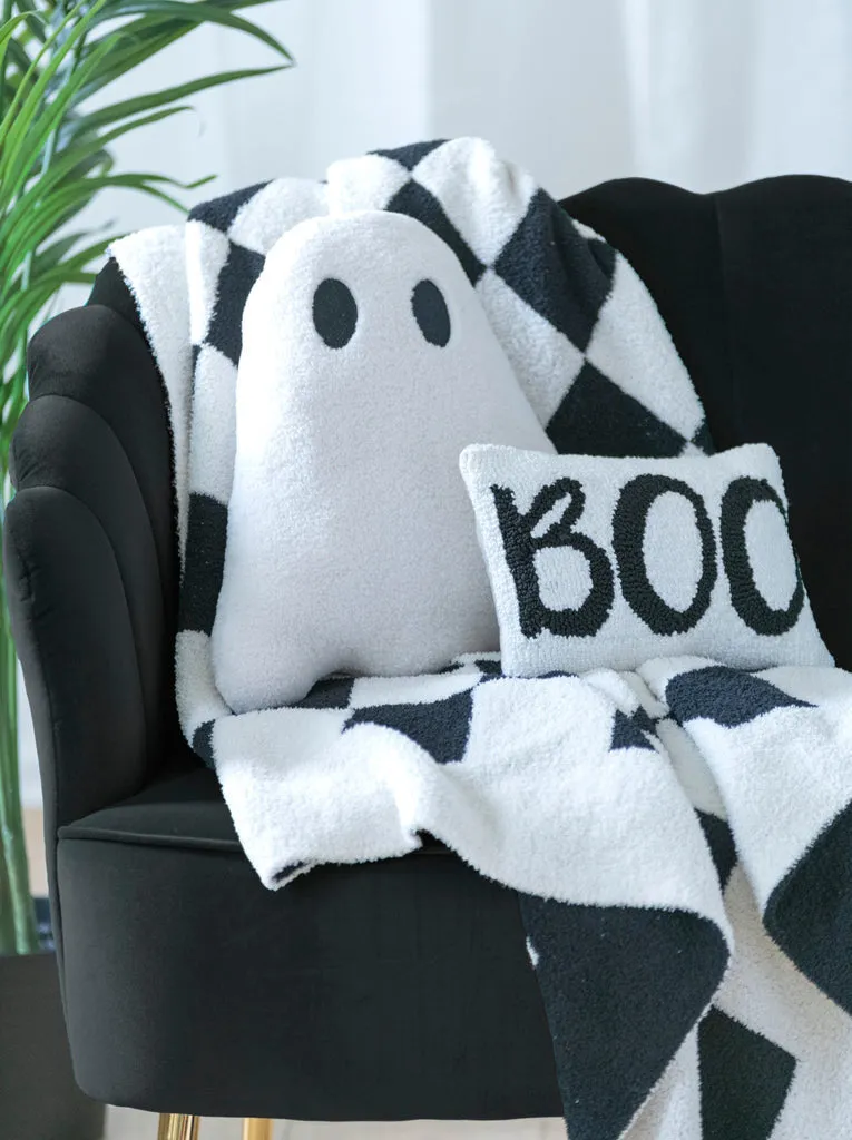 Shiraleah Boo Pillow - Ivory