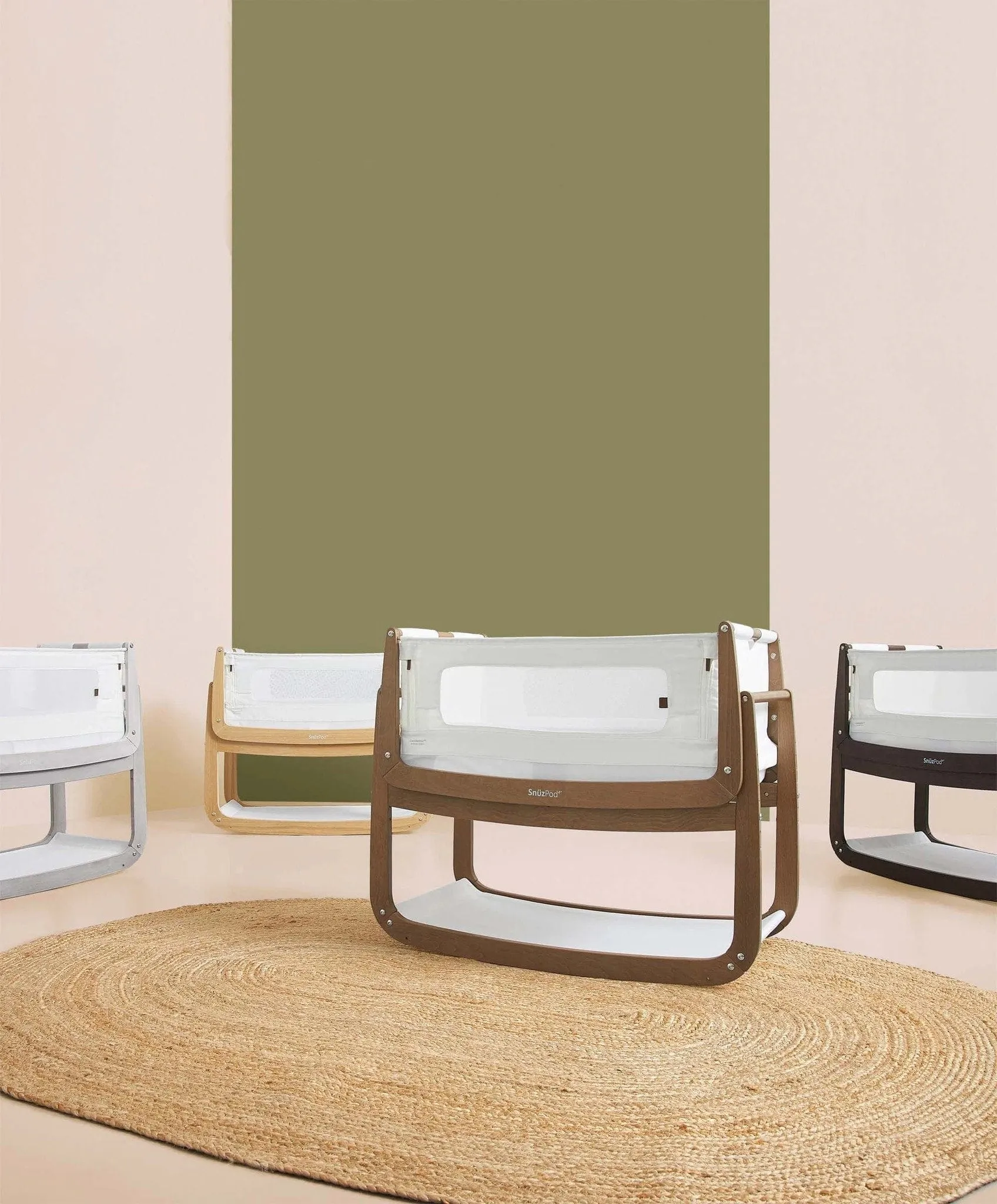 SnuzPod 4 Bedside Crib - The Natural Edit Oak