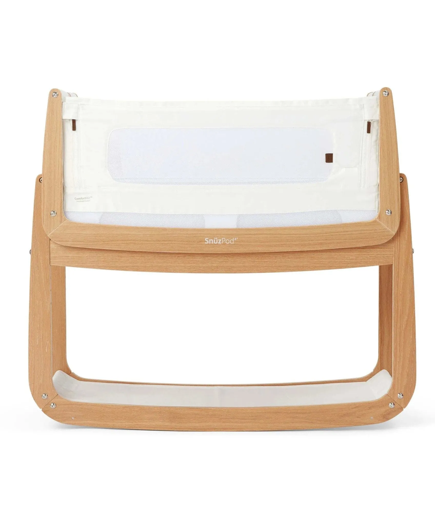 SnuzPod 4 Bedside Crib - The Natural Edit Oak