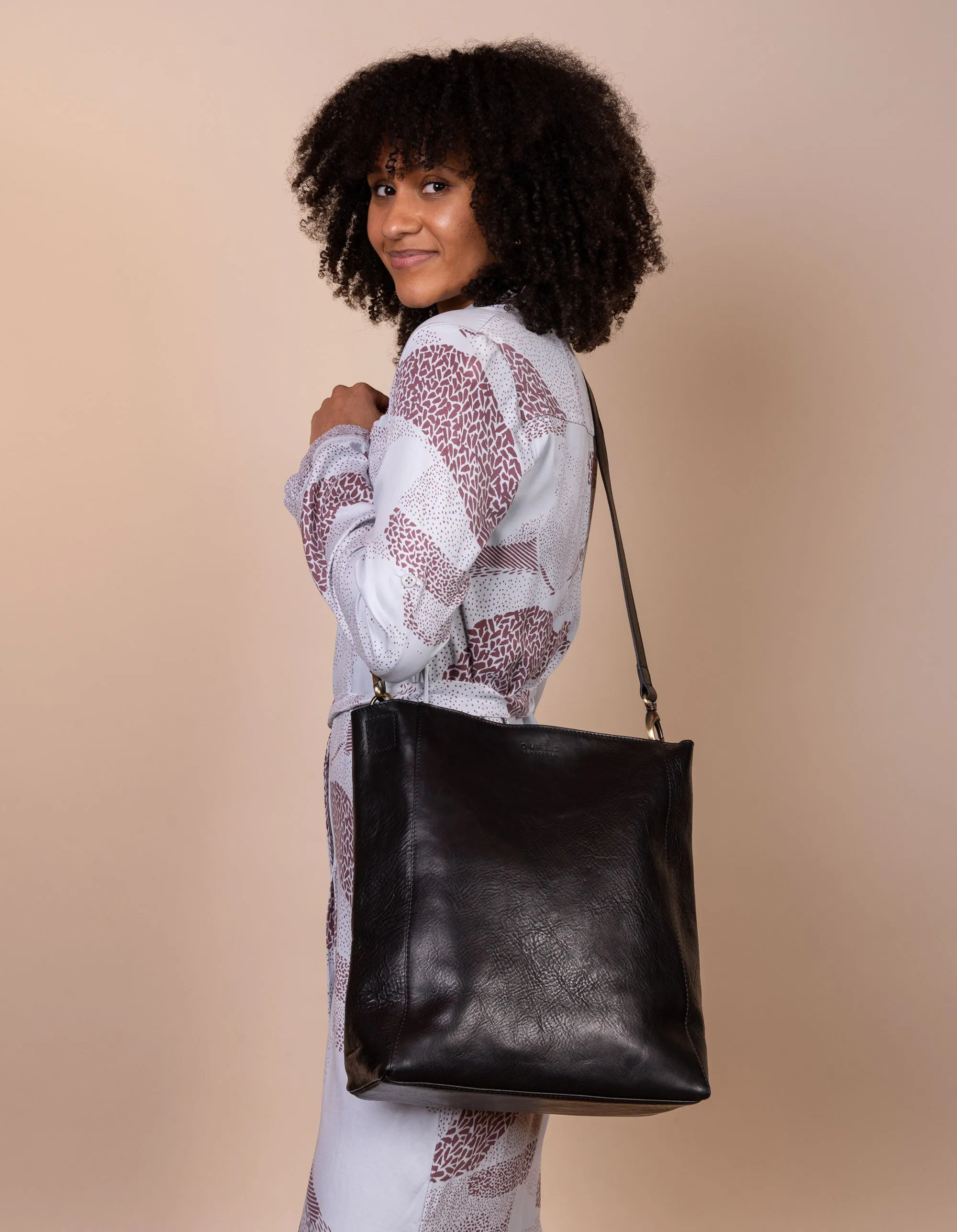 Sofia - Black Stromboli Leather