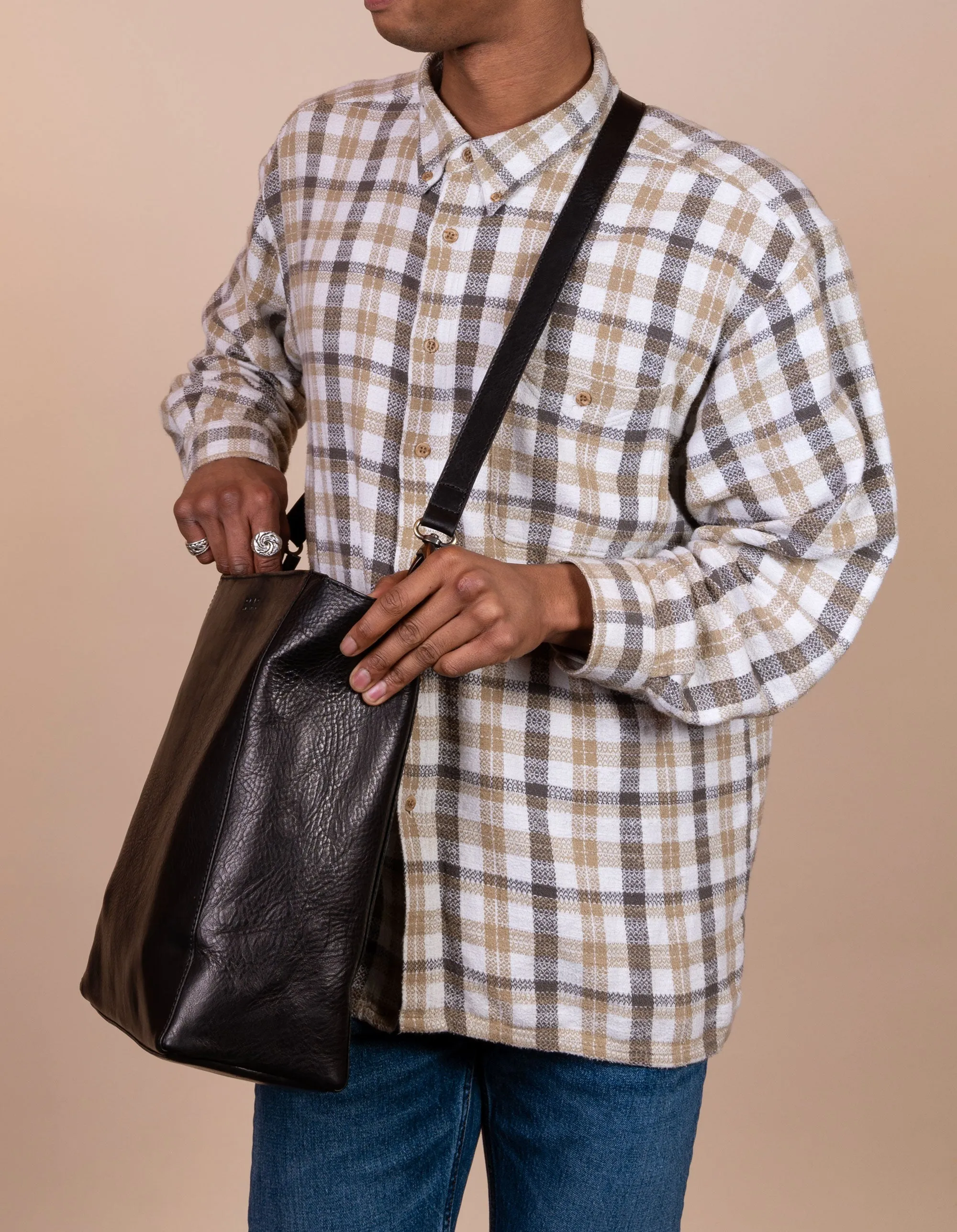 Sofia - Black Stromboli Leather