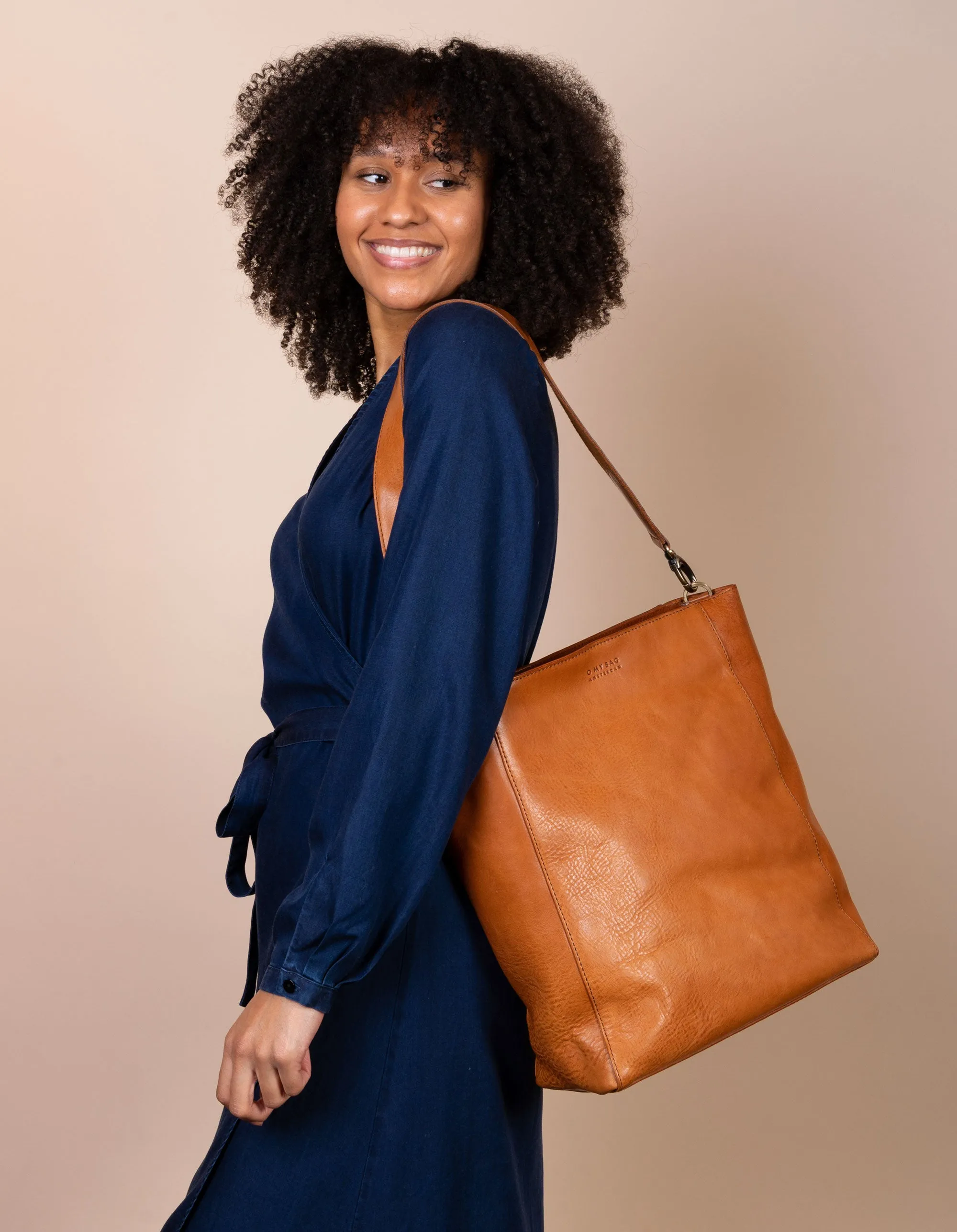 Sofia - Cognac Stromboli Leather