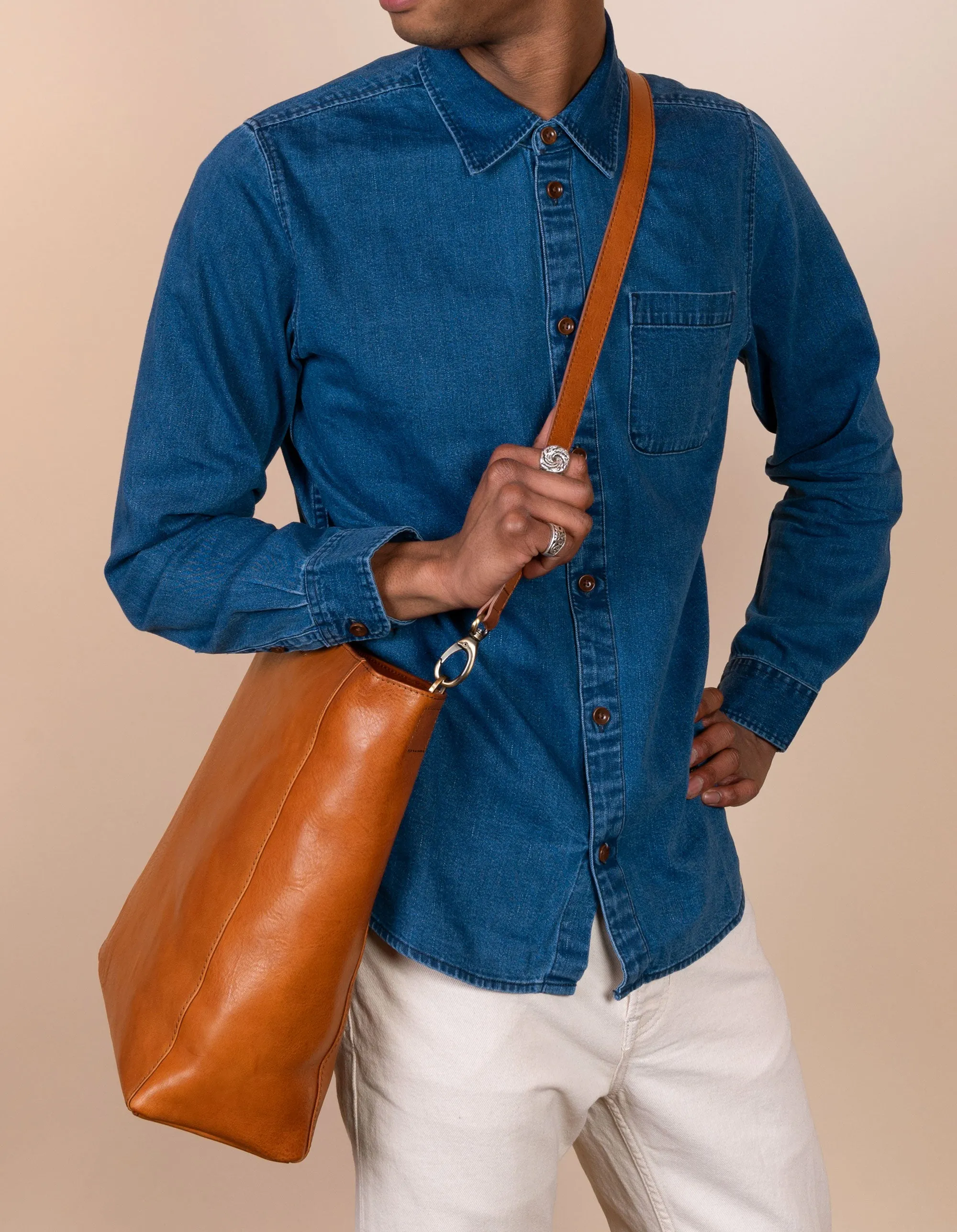 Sofia - Cognac Stromboli Leather