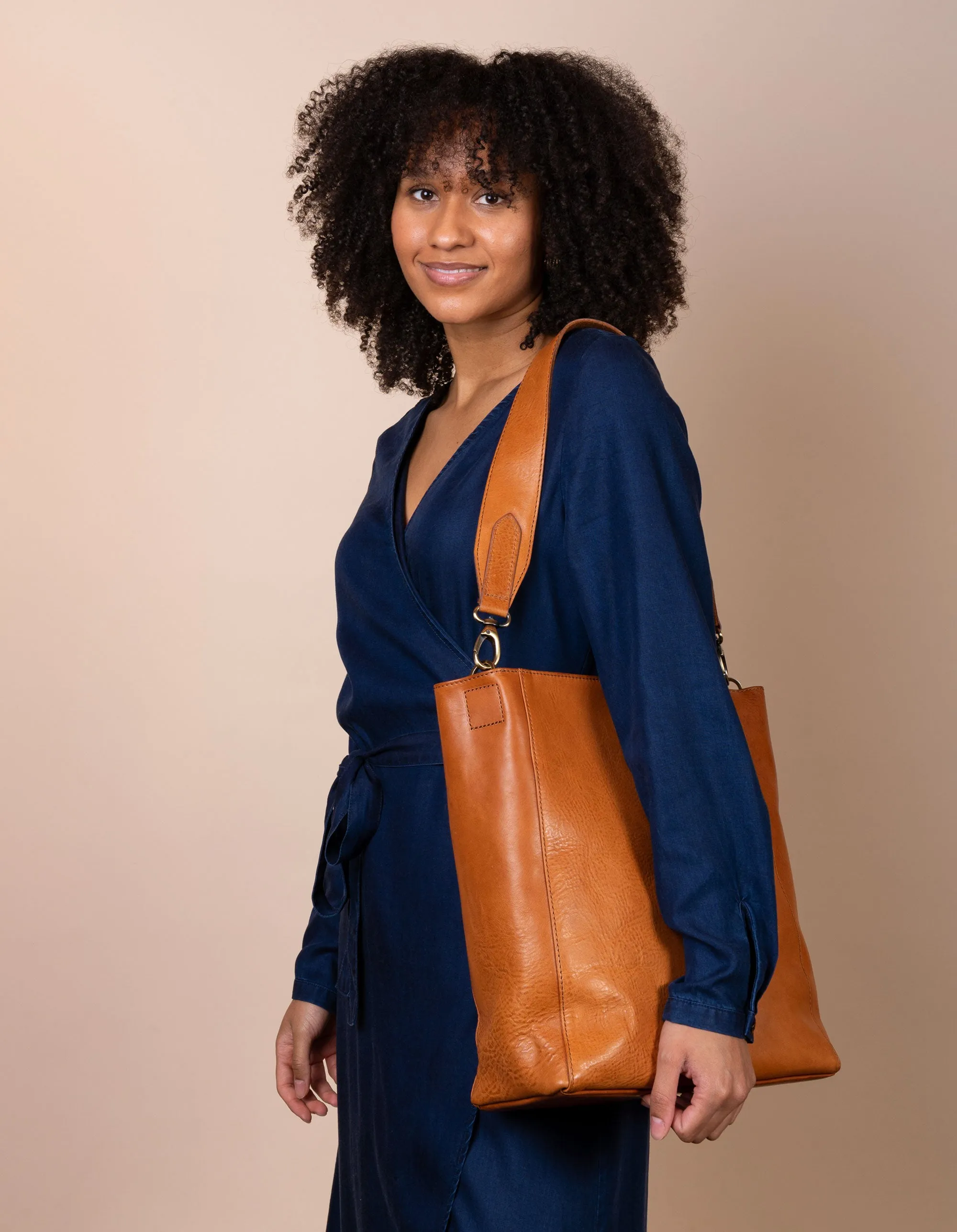 Sofia - Cognac Stromboli Leather