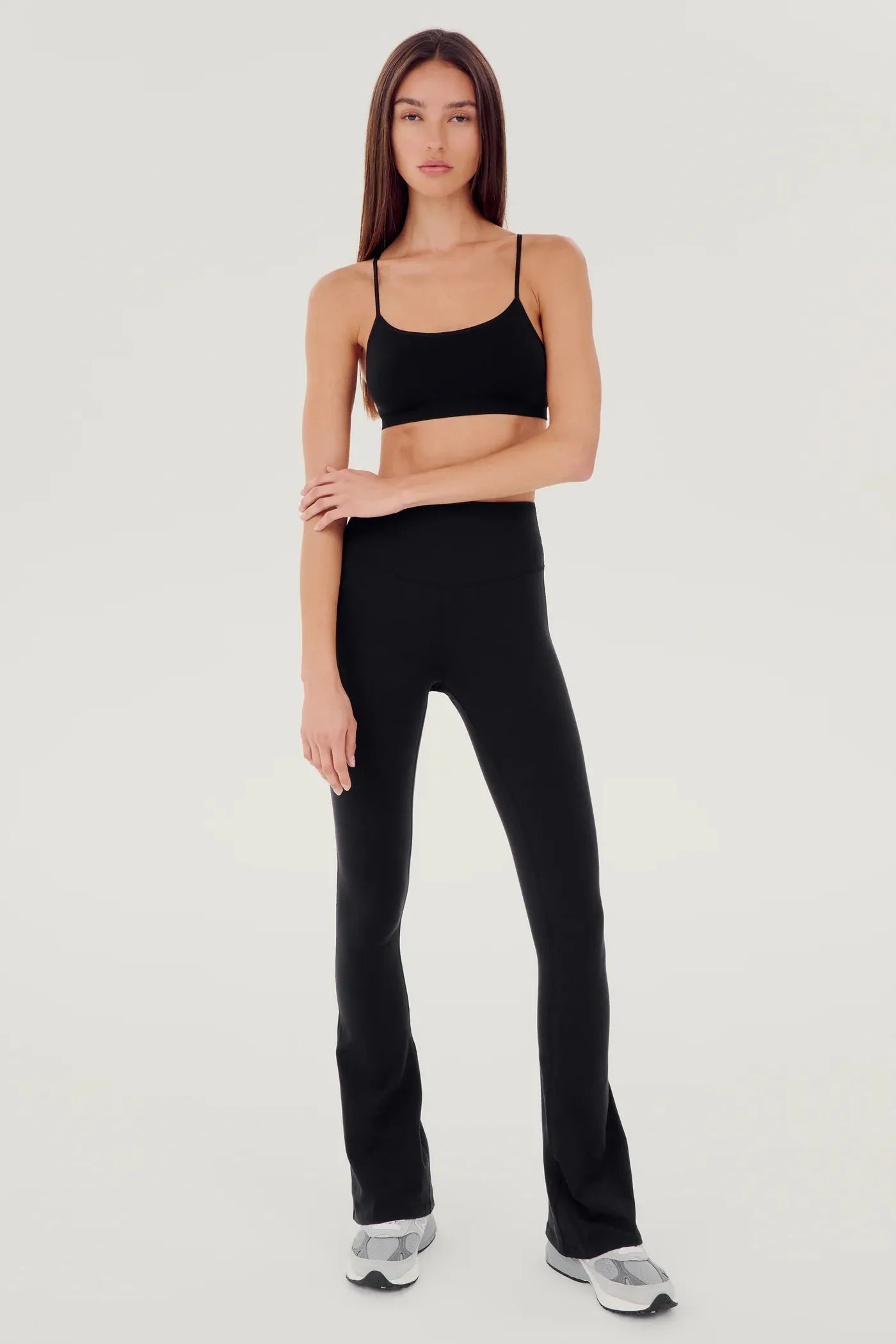SPLITS59 - Raquel High Waist Flared Legging - Available in Black & Indigo