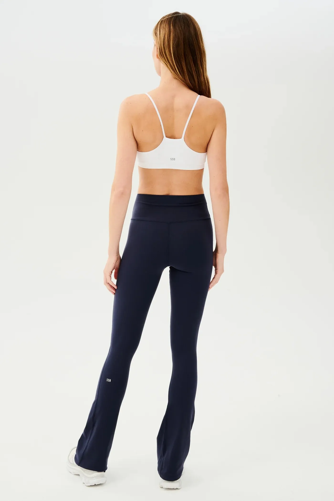 SPLITS59 - Raquel High Waist Flared Legging - Available in Black & Indigo