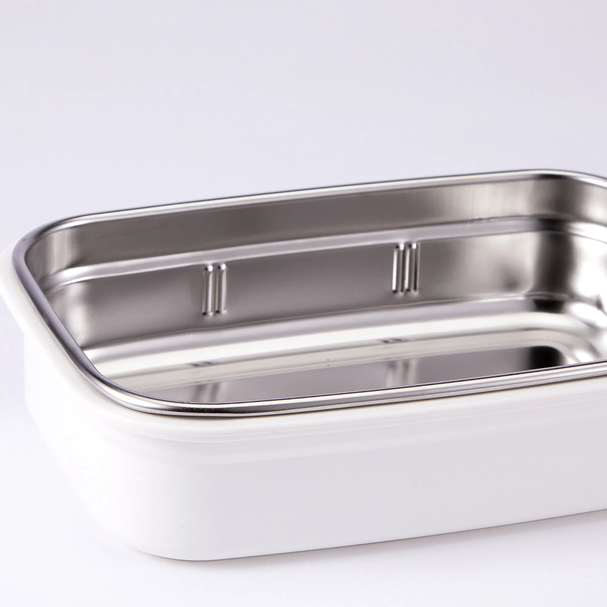 Stainless Divided Lunchbox / 19 oz