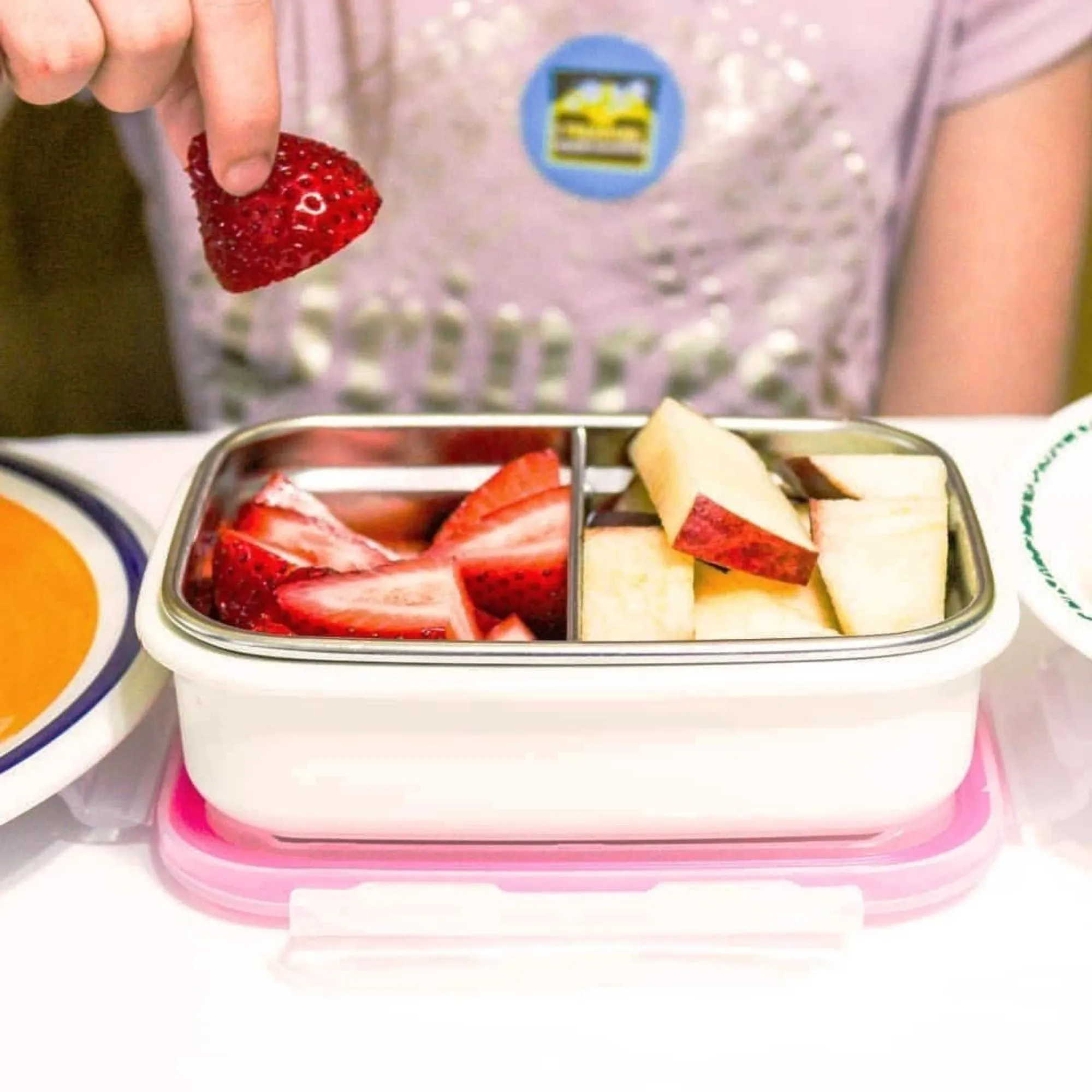 Stainless Divided Snackbox / 11 oz