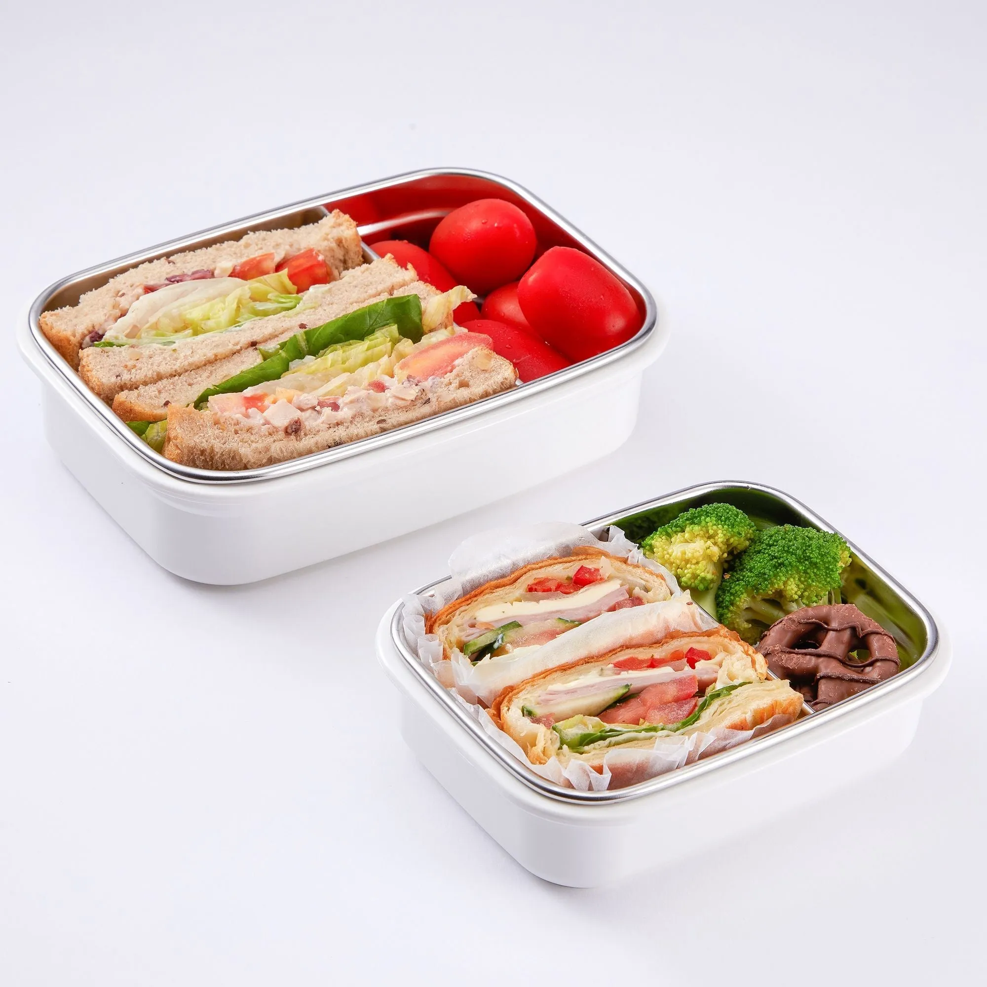 Stainless Divided Snackbox / 11 oz