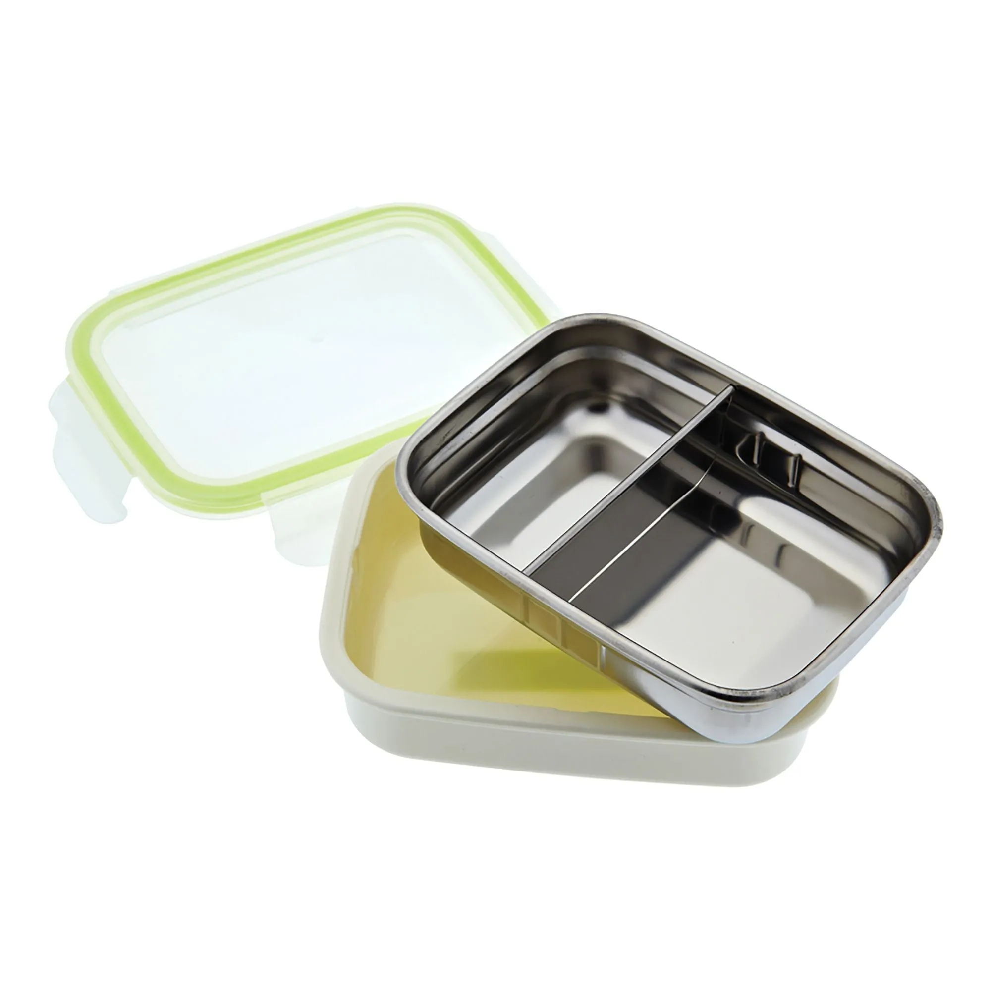 Stainless Divided Snackbox / 11 oz